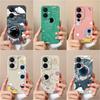 Case For Vivo V29 Lite Y17S Y36 Pro Y78+ Y27 X90 Back Cover Housing Lovely Astronaut Shockproof Luxury Soft Liquid Silicone Luxury Phone Bags For Vivo