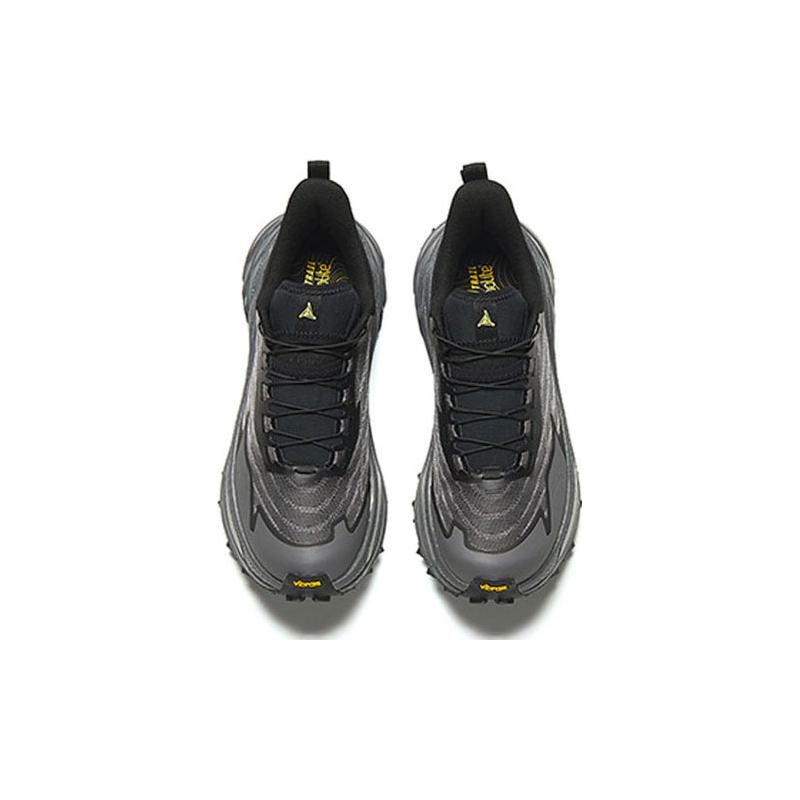 Anta Удобные прочные кроссовки Rebound Low-Top для бега, мужские кроссовки, черные, серые 112345588-3