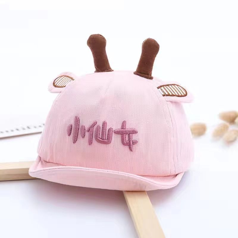 Giraf Deer Antler Baby Baseball Cap For Spring Autumn Sun Protection