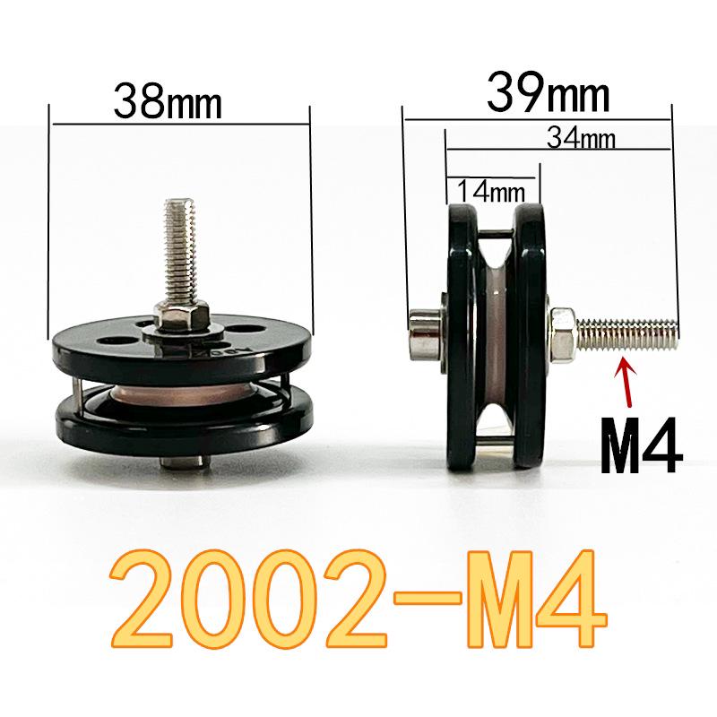 Anti-Skip Pulley & Guide Wheel Assembly for Winding Machines