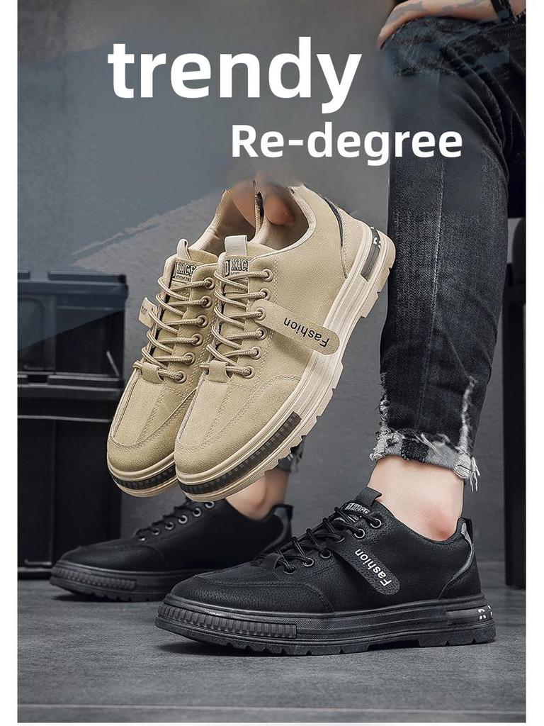 2024 Мужская легкая дышащая повседневная обувь: Универсальная, модная, рабочая и спортивная обувь