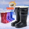 Extra Thick Snow Boots Foam Type Tall Waterproof Anti-skid Winter Boots
