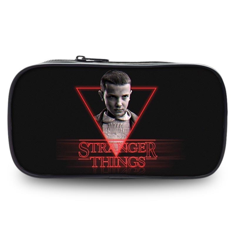 Вместительный пенал Stranger Things из ткани Оксфорд для студентов, универсальный дизайн