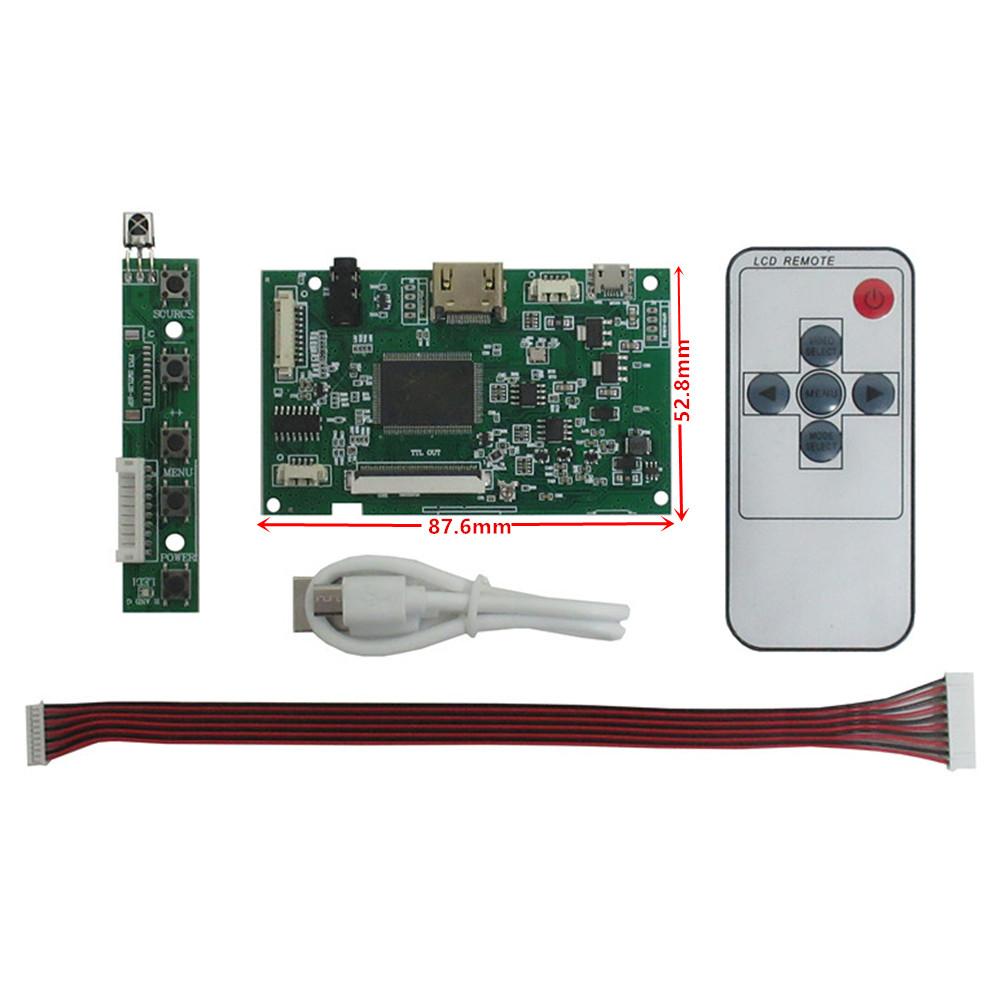 6,5-дюймовый AT065TN14 Многоцелевой ЖК-дисплей Экран Плата управления драйвером Аудио HDMI-совместимый Компьютер Raspberry Pi Монитор для ПК