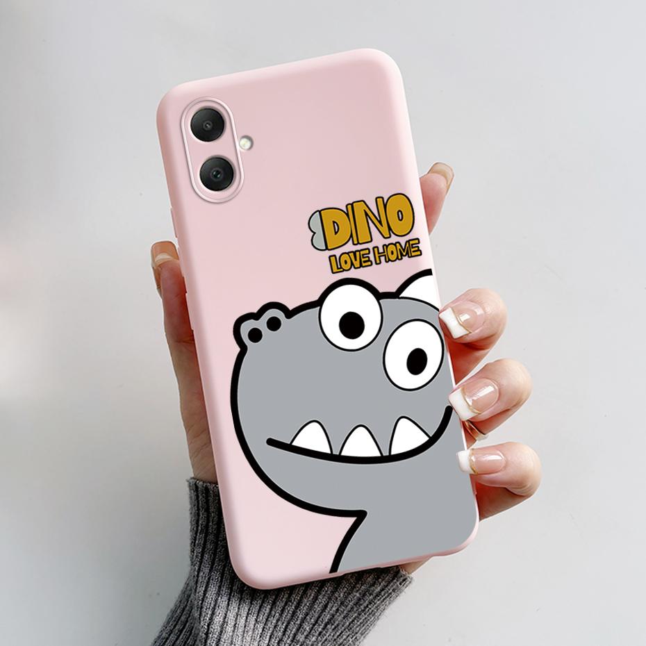 Чехол для Samsung Galaxy A06 A065F A065M Милый Кот Мультяшный Медведь Лягушка Мягкий Силиконовый Задний Чехол для Samsung A06 SamsungA06 4G Чехол