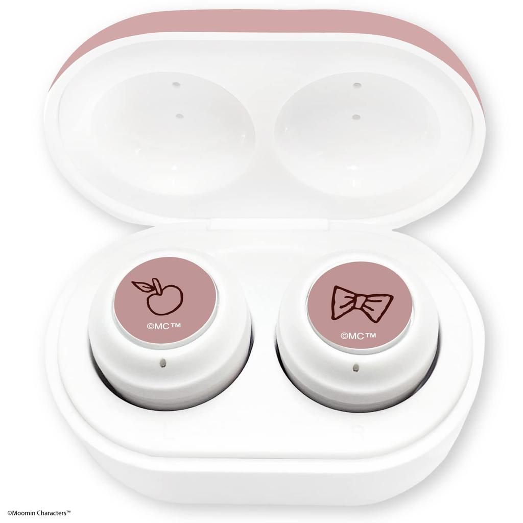 Gourmandise Moomin Completely Wireless Stereo Earphones Little My W54 X X D33mm MMN-45B H33.5