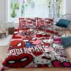 3D printed Hello Kitty duvet cover and pillowcase bedding set, available for single, double, and king-size beds, suitable for