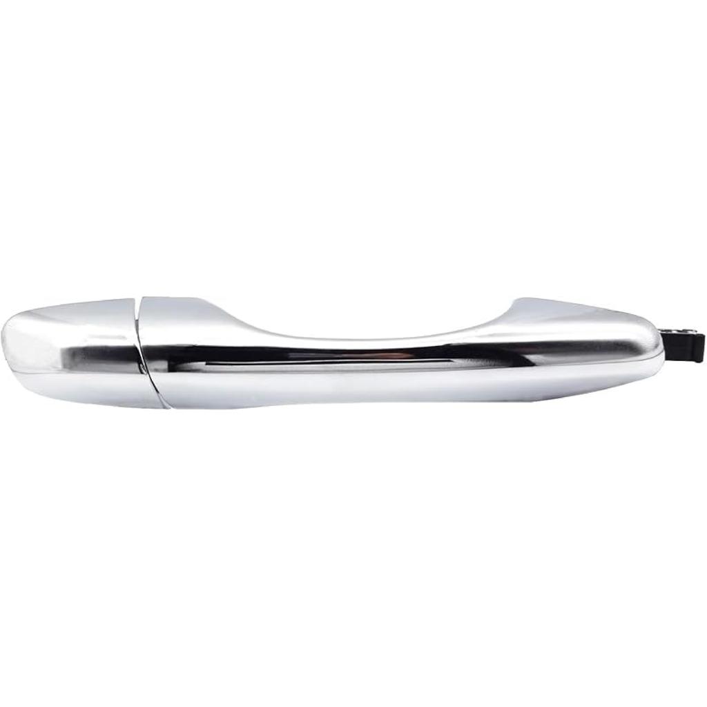 Rear Left Drive Side Chrome Exterior Door Handle W/Cover Compatible With 2016- Kia Sorento,Replaces 82651-C5010 83652-C5010