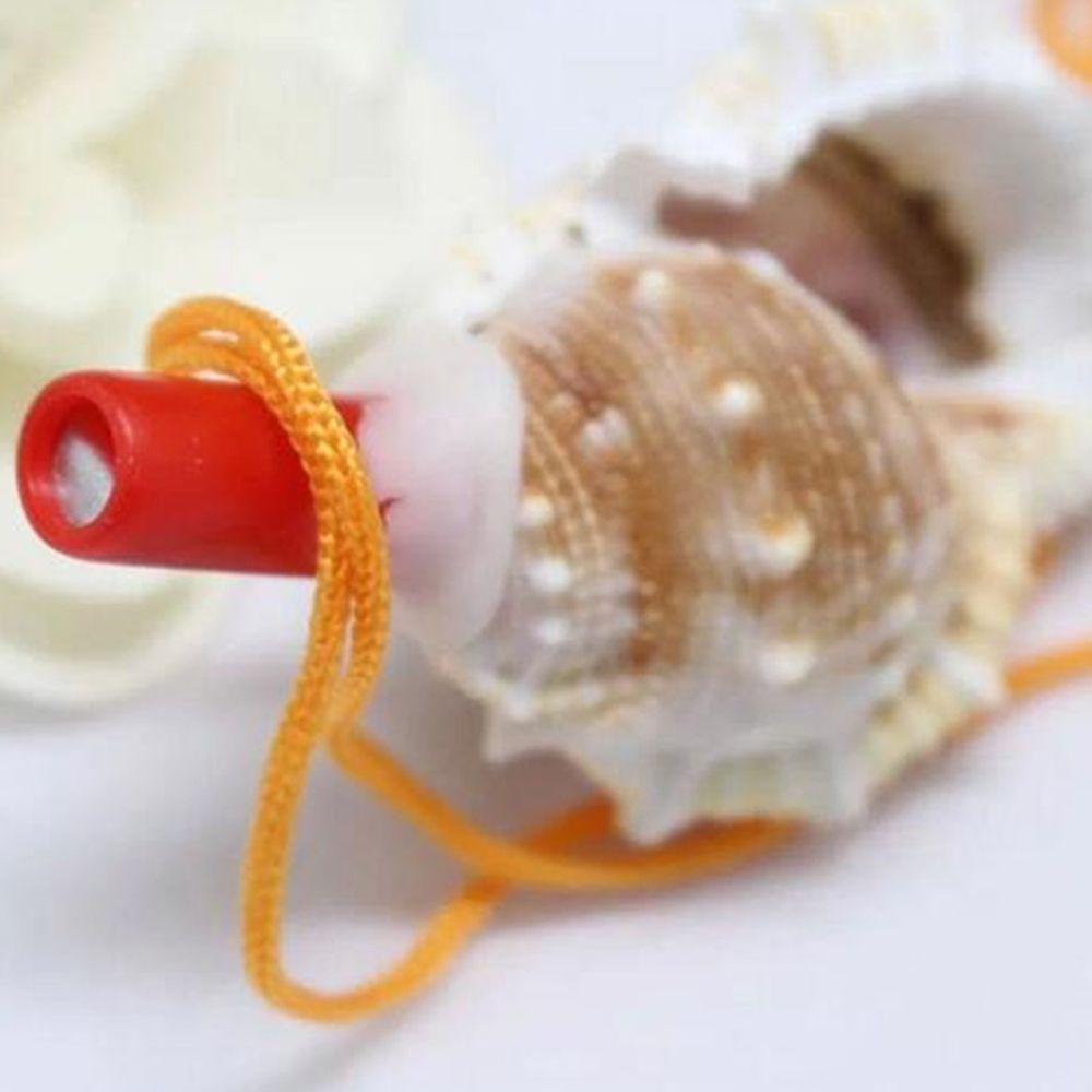 Tourism Necklace Horn Children Creative Kids Shell Shipping Survival Tool Toys Conch Whistle Gift