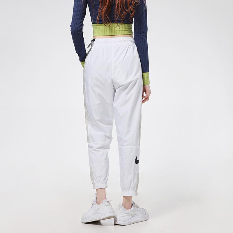 Nike Спортивные штаны женские Statement, тканые, белые DC0041-100