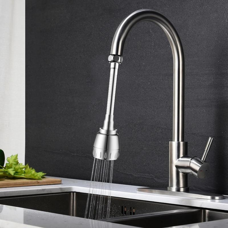 Вращающийся удлинитель для смесителя, вращающийся на 360 градусов удлинитель для смесителя, головка смесителя для раковины, регулируемый адаптер для смесителя, кухонный смеситель