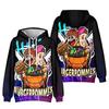 8 цветов, новая мода, Burgerpommes ICrimax Print, одежда, уличная одежда, женские и мужские толстовки с капюшоном, модные пуловеры с длинным рукавом и капюшоном