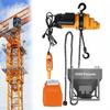 2200lbs Electric Chain Hoist,1 Ton Single Phase Overhead Crane with DT Grade Carburized Double Chain 20 Ft Lifting Height