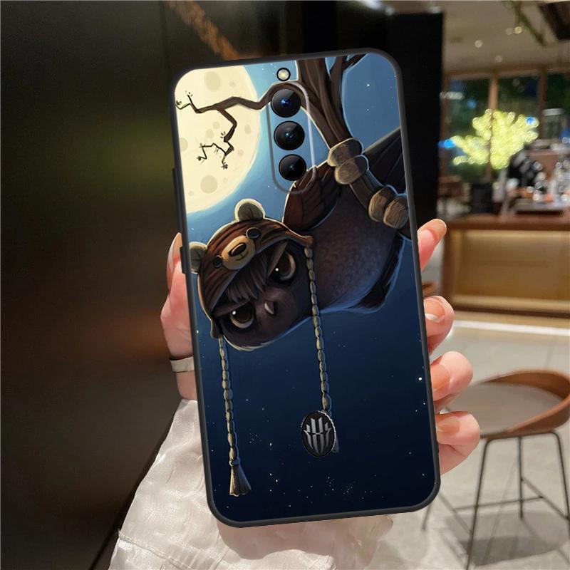 Cute Owl Cartoon Case For Red Magic 9 8S 8 Pro Plus Cover For ZTE Nubia Red Magic 6S 7S 6 7 Pro 6R 5S 5G