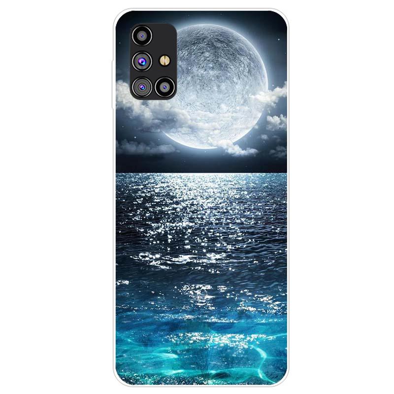 Чехол для телефона Samsung M31s Мягкий силиконовый чехол TPU для Samsung Galaxy M31s Чехол M31 SM 31S GalaxyM31 Бампер Coque