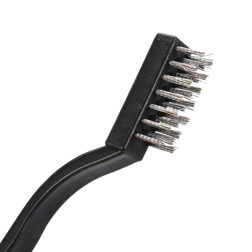 Мини-щетки из нержавеющей стали DIY Краска Ржавчина Удалитель Черный Очистка