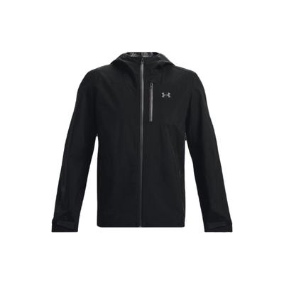 Куртка с капюшоном и застежкой-молнией GORE-TEX Paclite Logo Print Мужские куртки Черные 1369994-001