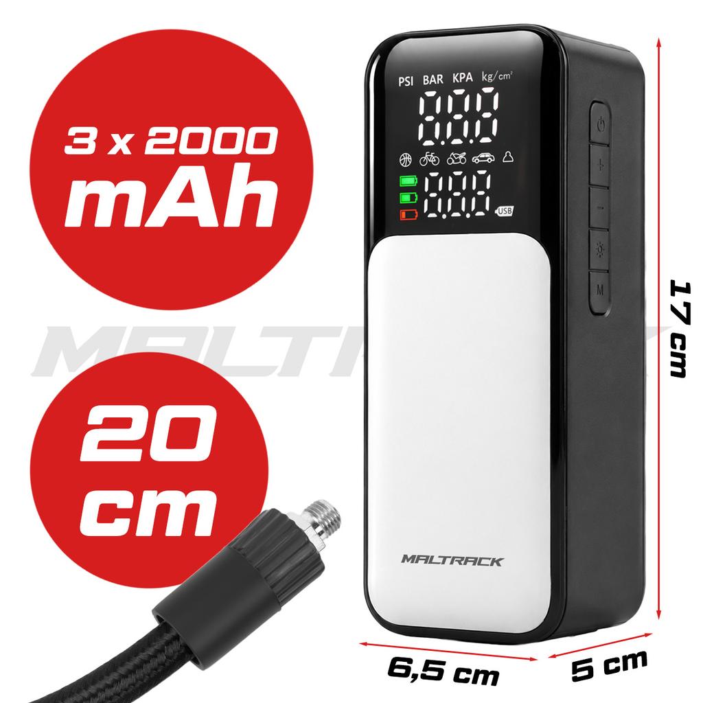 Maltrack Airgo300 Electric Bicycle Pump And Portable Compressor