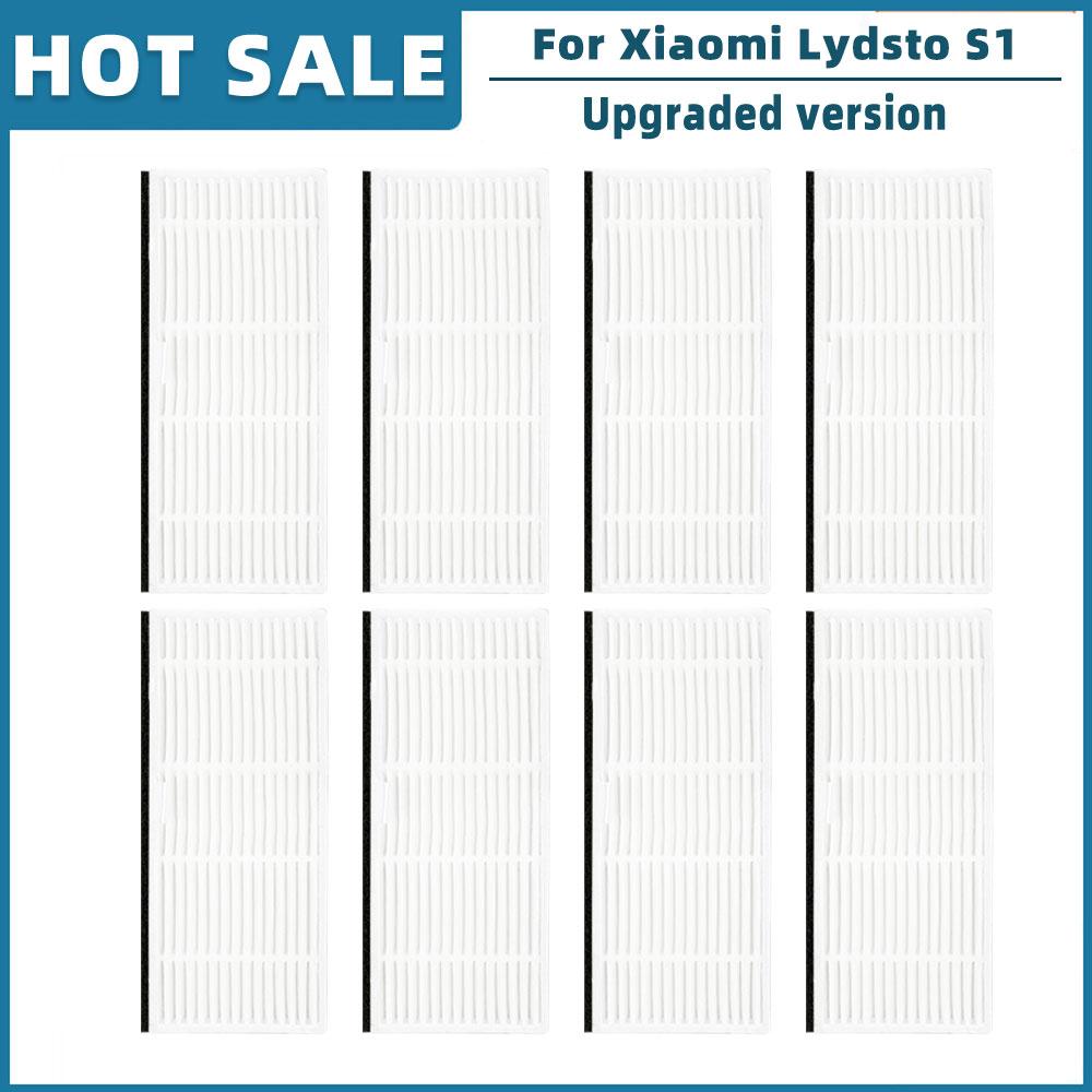 Запасные части для робота-пылесоса Xiaomi Lydsto S1 Основная щетка Боковая щетка Фильтр Hepa Швабра Тряпка Пылесборник Аксессуары