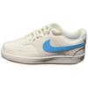 Court Vision Low White University Blue Мужские кроссовки Gum-Yellow HJ9105-100