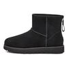 UGG Классические ботинки на молнии с мини-логотипом, черные, женские 1122671-BLK