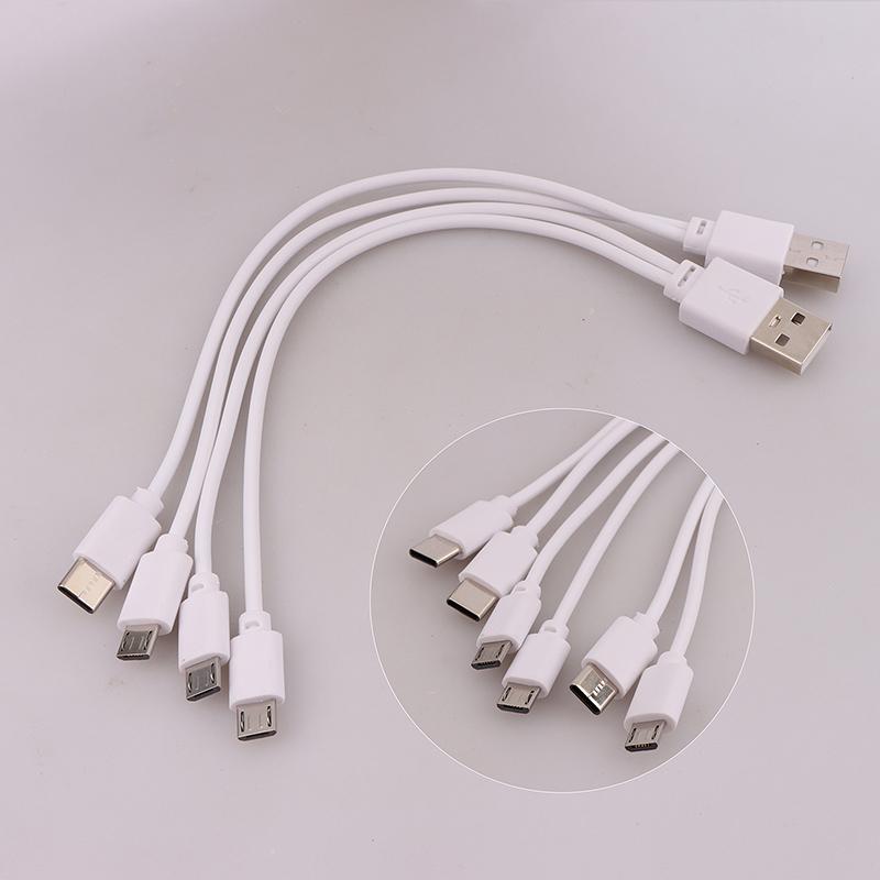 1 шт. Кабель-разветвитель USB папа на Micro USB/Type-C 2 в 1 для передачи данных и зарядки для смартфонов и планшетов Android, двойной Micro USB