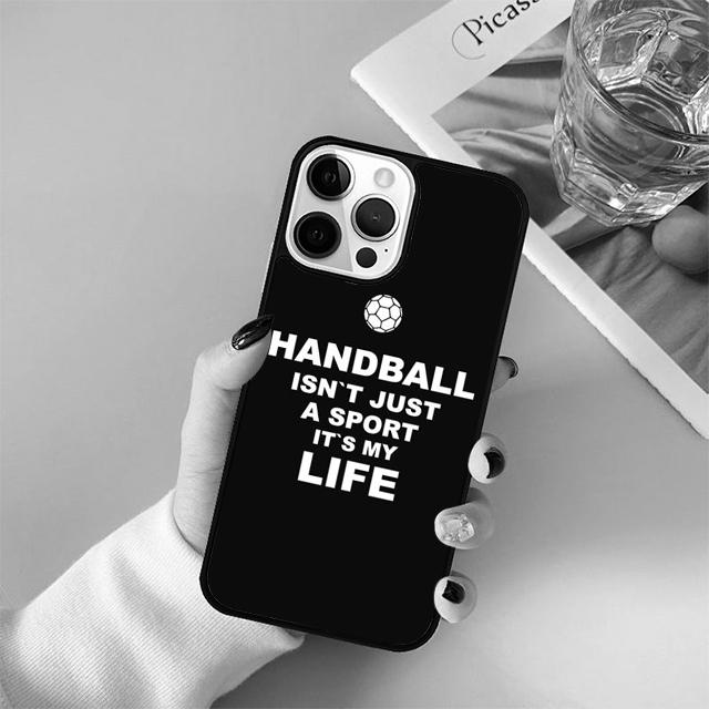 Handball Sport Phone Case Cover For iPhone 17 Air 15 16e 14 13 12 Pro Max 11 Pro Max Plus Coque Shell