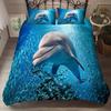 Постельные принадлежности Горячая распродажа Теплые Синие Постельные принадлежности Двуспальный Полуторный Квинсайз Кингсайз Суперкингсайз Комплекты для кровати 200x200см Комплект для кровати 3d