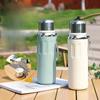 New 316 Stainless Steel Vacuum Cup Outdoor Rope Portable Thermal Pot Simple Large Capacity Bullet Bounce Cup
