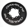 Driveline 69T AL7075 Road Bike Bicycle TT Chainring BCD ST1408 69T, 110/130mm, Black,