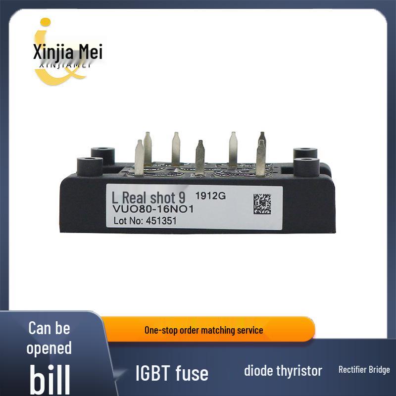 VUO80-16NO1 and VUO80-14NO1 Rectifier Bridge Module Diodes - Full Specs