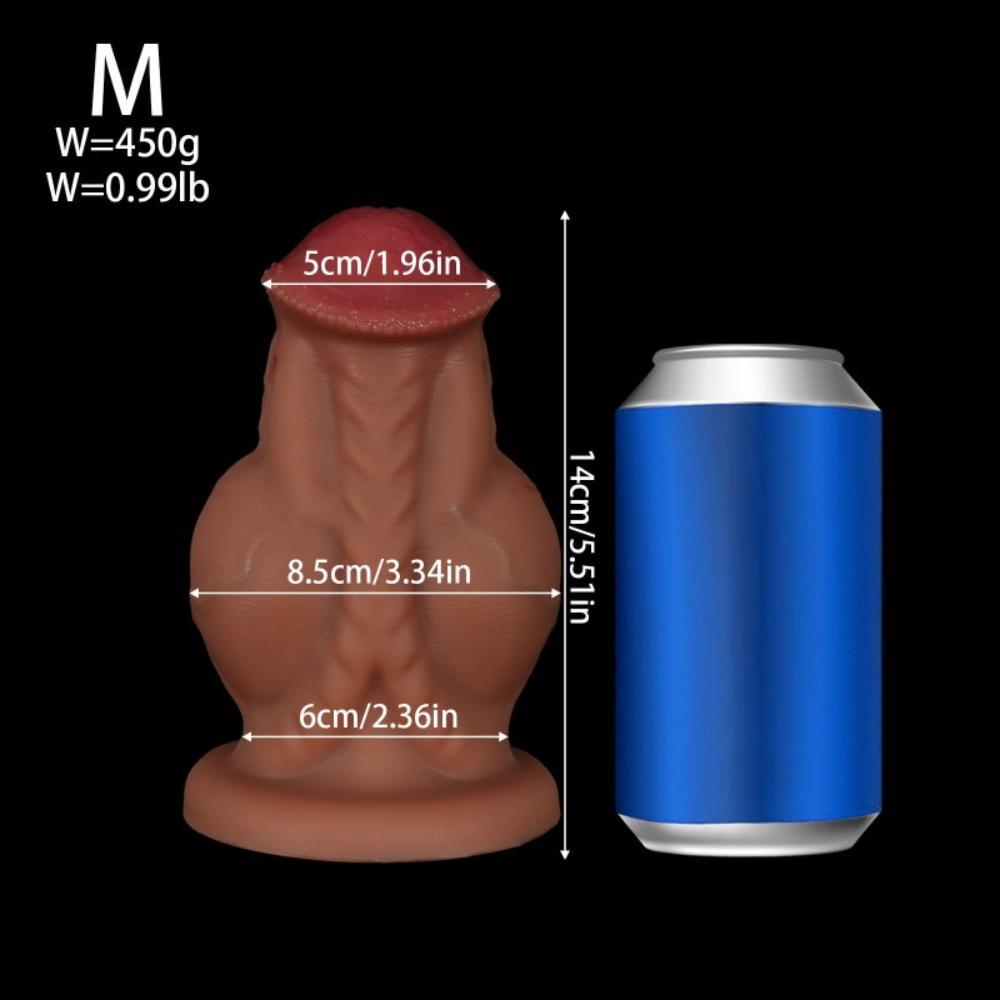 Реалистичный дилдо в виде лошади - Большой силиконовый анальный дилататор для женщин, взрослая массажная игрушка