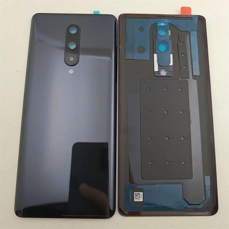 Back Glass Cover For Oneplus 8 Battery Cover Rear Glass Housing Case For Oneplus 1+8 Repair Replace Parts