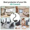 Мини Wi-Fi камера видеонаблюдения Удаленный мониторинг HD 1080P Домашняя беспроводная IP-камера Циклическая запись Камера безопасности Наружная внутренняя камера