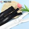 20# Meetee 60/75/80/100/150/200 см Экстра Большие Пластиковые Молнии для Пуховиков Курток Разоъемные Молнии Запасные Аксессуары для Ремонта Молний