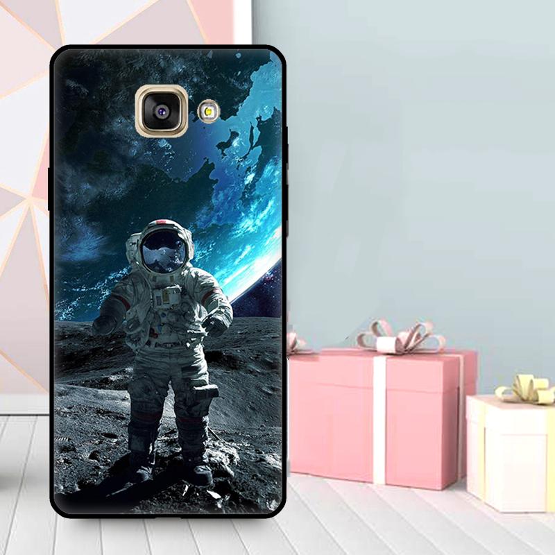 Космический чехол со звездами для астронавта для Samsung Galaxy J3 J5 J7 J1 2016 A3 A5 2017 J4 J6 J8 A7 A9 A6 A8 Plus 2018