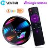 H96 Max X3 Smart TV Box Amlogic S905X3 Android 9.0 1000M Dual Wifi 4K 60 кадров в секунду Медиаплеер 4G 128 ГБ 64 ГБ 32 ГБ Set Top Box
