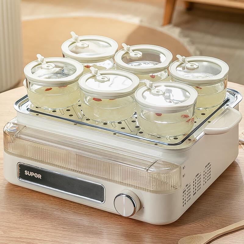Стеклянная пароварка и микроволновая печь Genasi High Borosilicate с крышкой