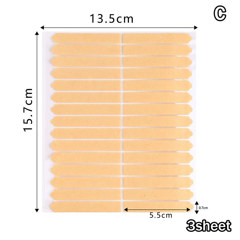 Transparent Plastic Three-Fold Press-On Nail Display Rack Storage Box Organizer for False Nails