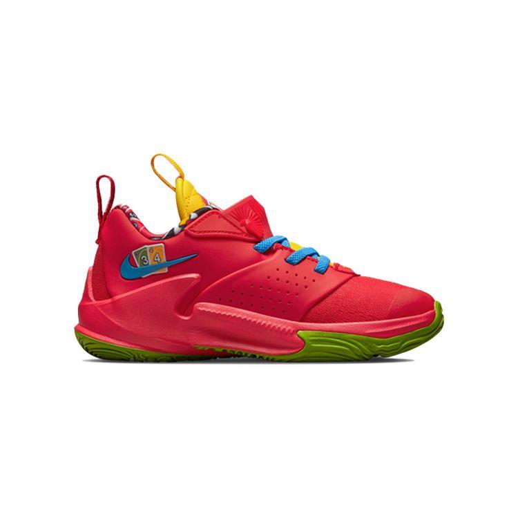 Nike UNO x Zoom Freak 3 SE PS 50th Anniversary — красные детские кроссовки Action-Red White Green-Bean DD0330-600
