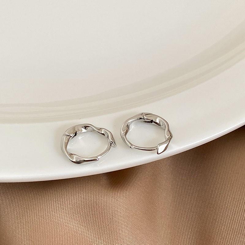 Геометрические серьги-кольца в корейском стиле: Элегантные, Универсальные Украшения для Ушей для Женщин и Студенток