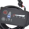 1 Set ABS Bike Panel Controller Wear Resistant High Strength Brushless Bike Speed Control Display for Electric Bike