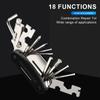18 In 1 Bicycle Multi Tool Chain Splitter Cutter Multitool Hex Spoke Wrench Screwdriver Portable MTB Road Bike Repair Tools Kit