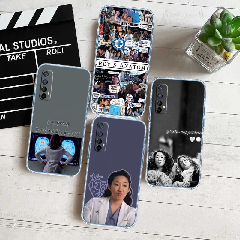 RP34 Grey's Anatomy Transparent Phone Case for Samsung Galaxy A04 A04S A14 A23 A34 A54 M23 M33 M52 M53