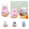 Large Capacity Children's Water Bottle With Straw Ideal For School And Outdoor Use