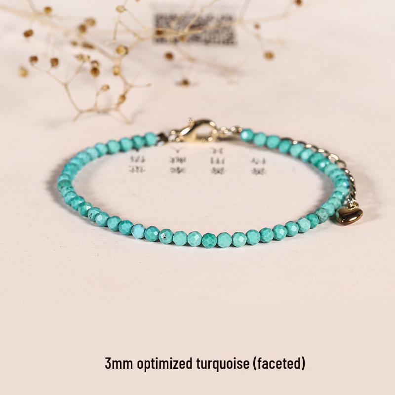 Нанхонг Агат Красная Нить Женский Простой Кристальный Браслет - Изысканный Нишевый Дизайн