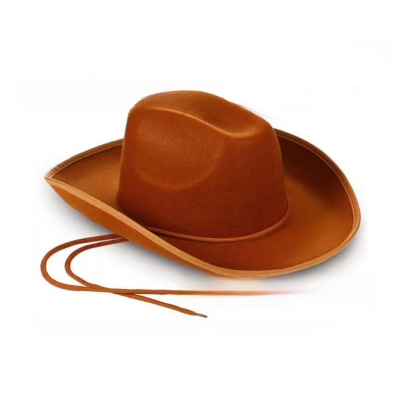 Solid Cowboy Color Hat Costume Prop Sewing Craft Party Gift Supplies Friends