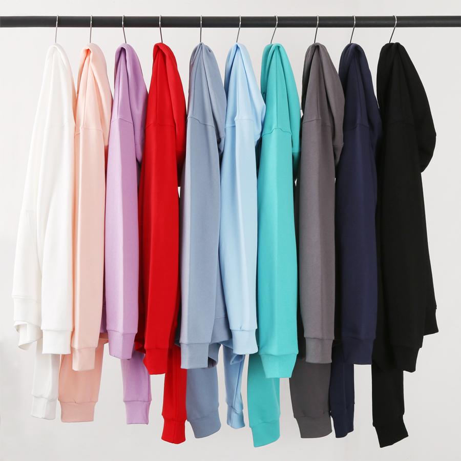 Zirunking 2023 весна-зима, новые толстовки унисекс, текстура, 97% хлопок, трикотаж, базовая толстовка для бега с круглым вырезом, большие размеры, толстовка DQM