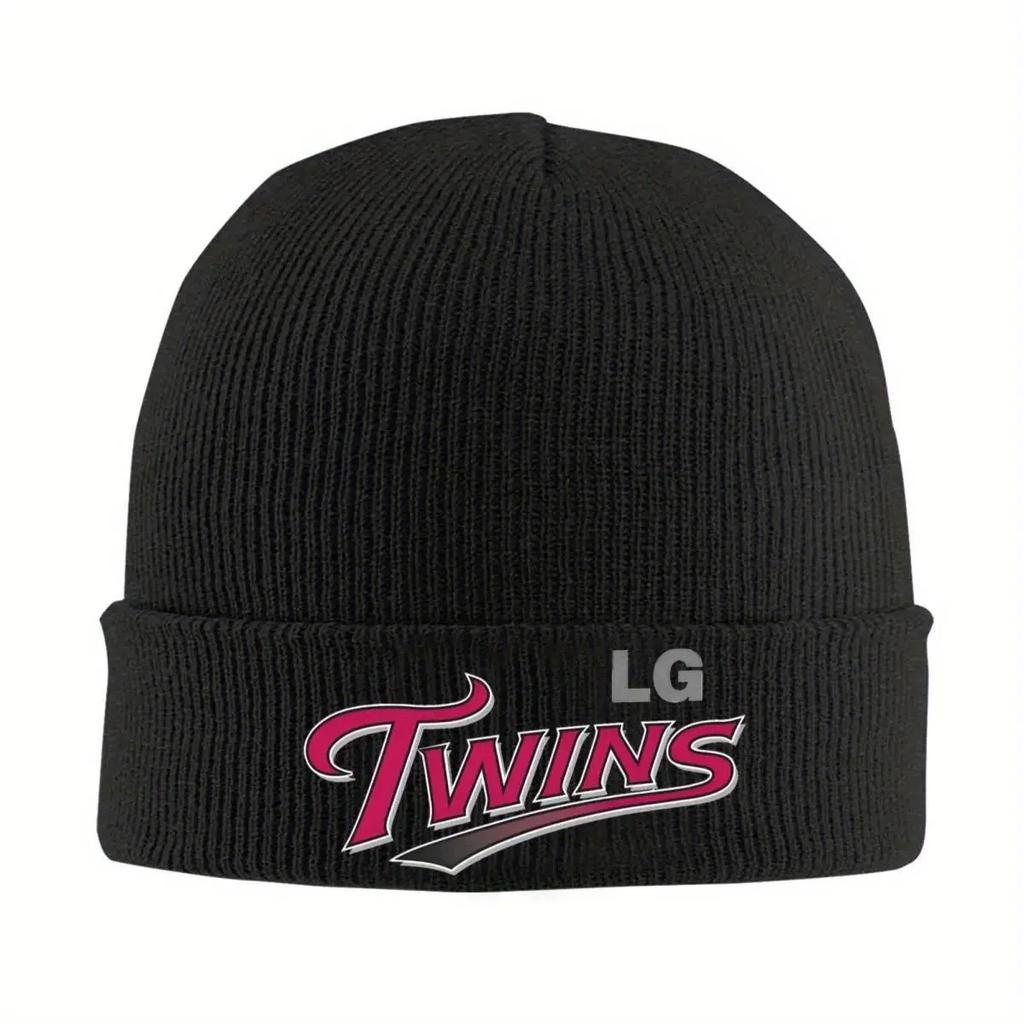 LGTwins Сеул Бейсбол KBO Логотип-надпись Вязаная шапка Бини Осенняя Зимняя Шапка Теплые Уличные Шапки Унисекс Женские
