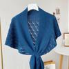 Soft Knitted Fake Collar Windproof Shawl Women Scarf  for T-shirt
